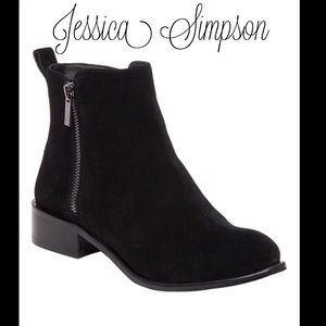 Jessica Simpson Kesaria Suede Ankle Boots